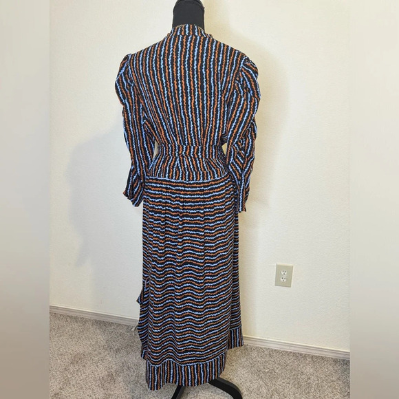 Hofmann Copenhagen Striped Dress, Laura/Blue Haze, NWT Size Large - Picture 11 of 14